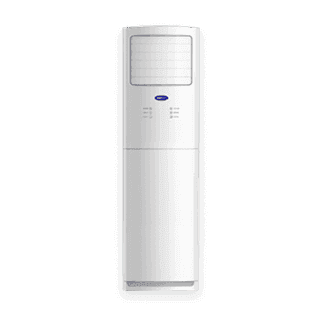 Carrier Aura Inverter floor mounted aircon with 20 meter long distance airflow and HEPA filter that removes air pollutants
